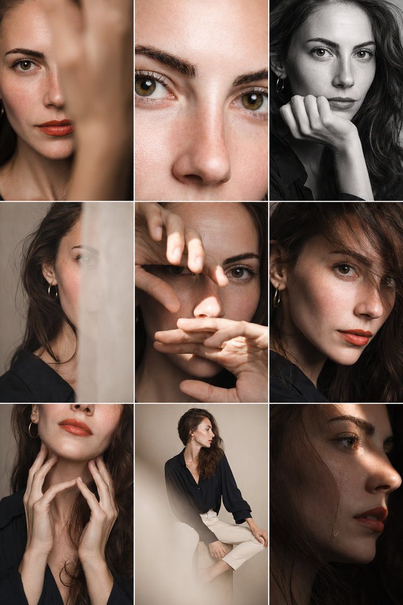 Raw Simplicity in Editorial Portraiture