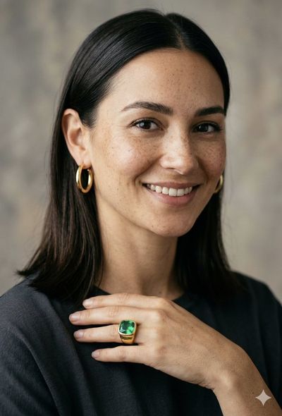 Elegant Charm: A Portrait of Grace and Style
