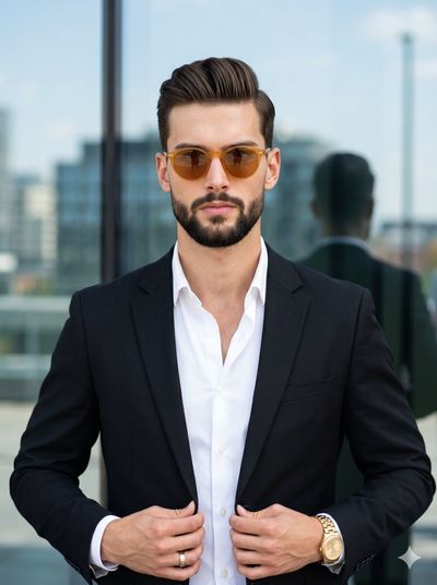 The Ambitious Icon: A Portrait of Confidence