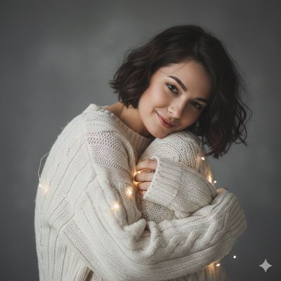 Embracing Intimacy: A Cozy Portrait