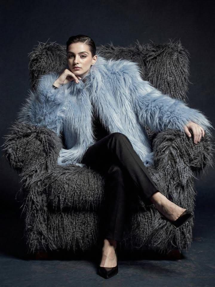 Chic Elegance: A Fashionista's Portrait
