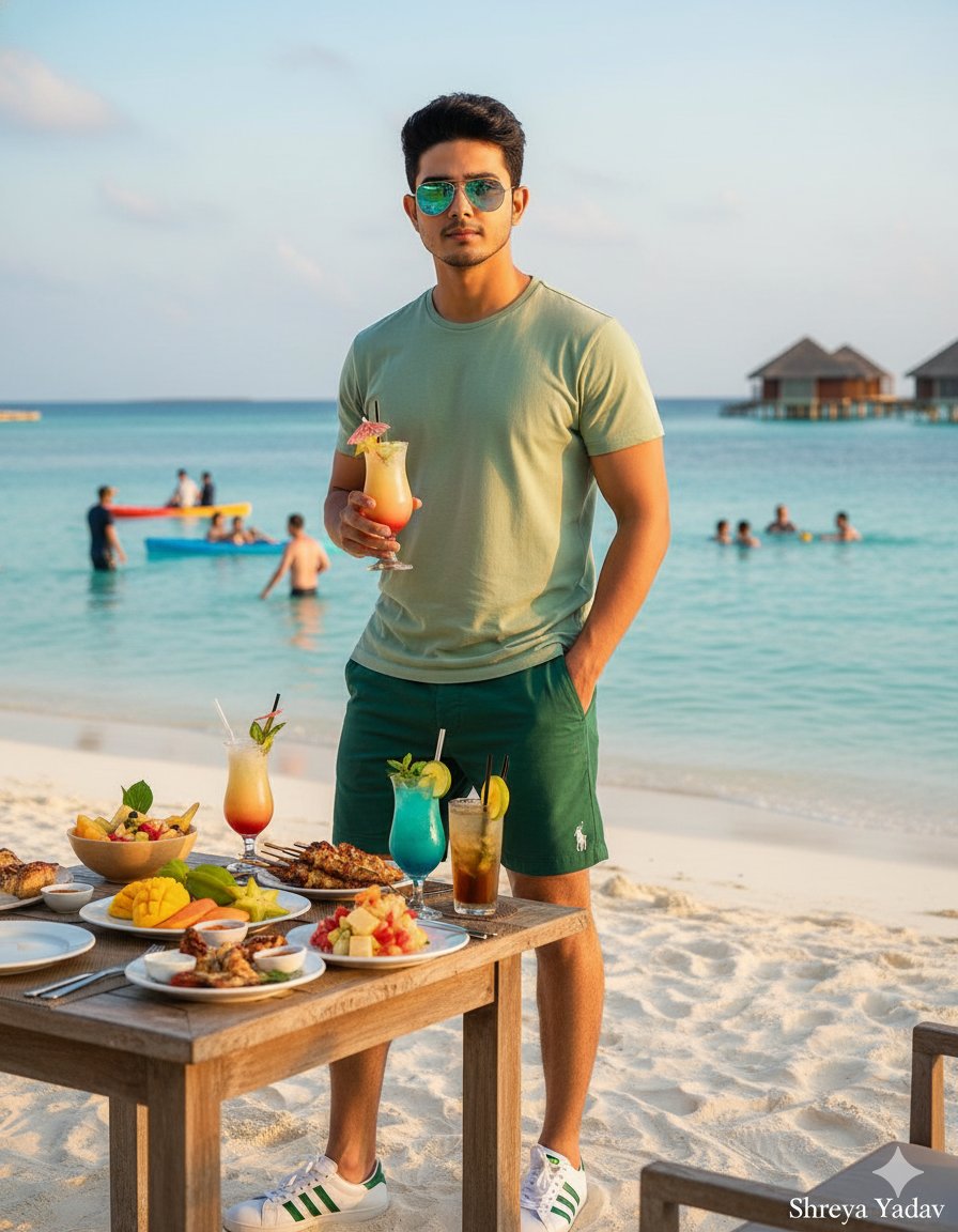 Tropical Vibes: Luxury Beach Life in the Maldives