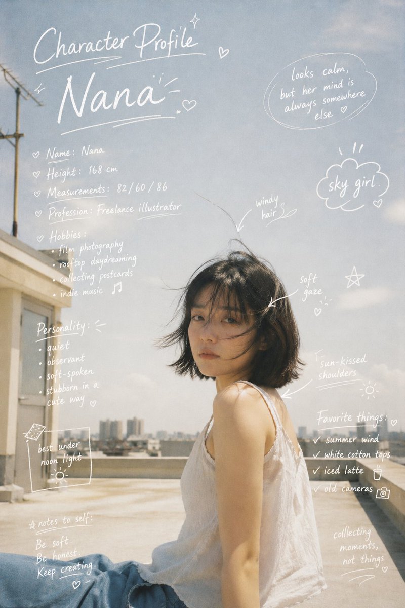 Character Profile Journal: A Unique Portrait