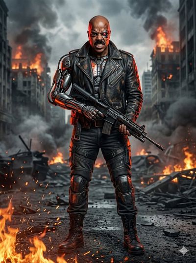 Red-Eyed Steel: Terminator Editorial Inferno