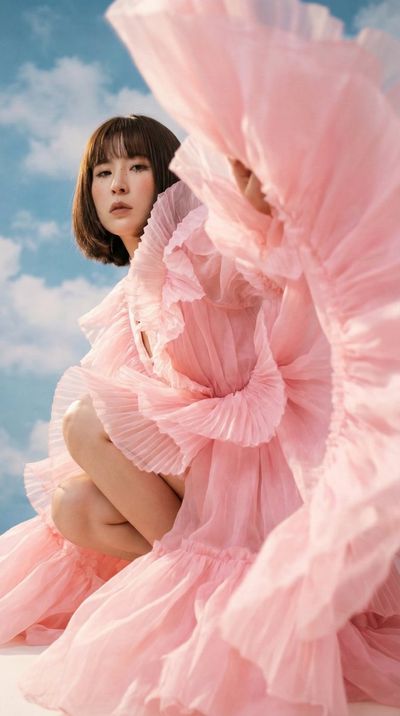 Ethereal Elegance: The Dreamy Fashion Portrait