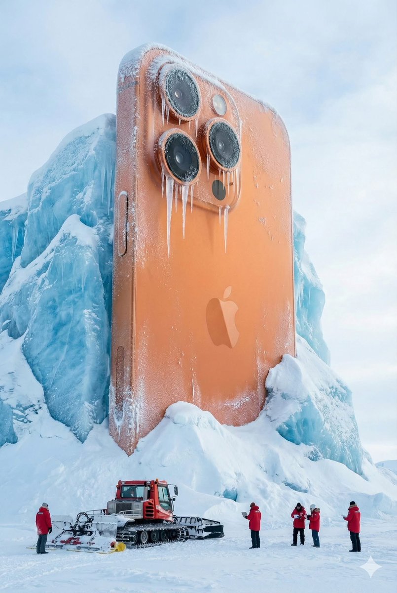 Frozen Fizz: Monumental Coke Can in Arctic 8K
