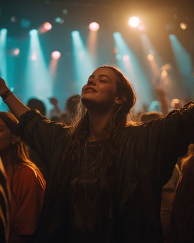 Vibrant Joy at the Heart of a Live Show