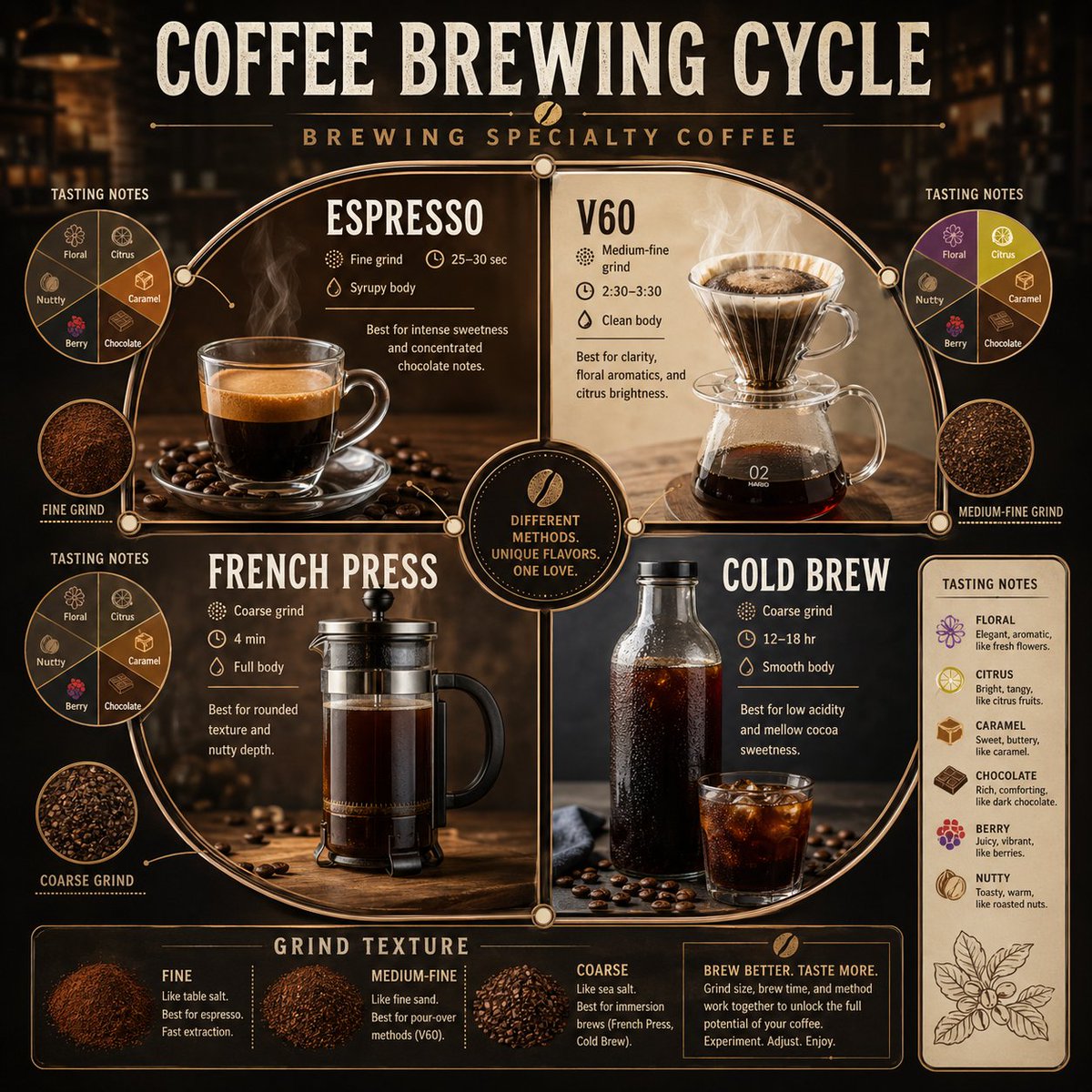 Visualizing the Coffee Brewing Cycle