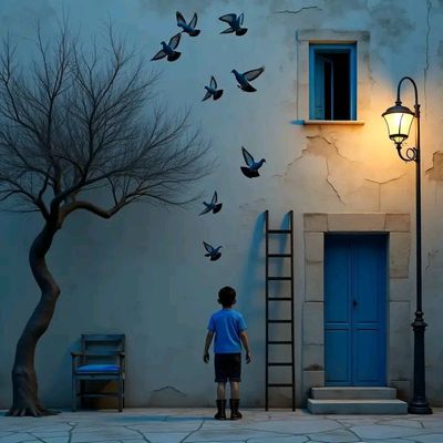 Whispers of the Blue Pigeons