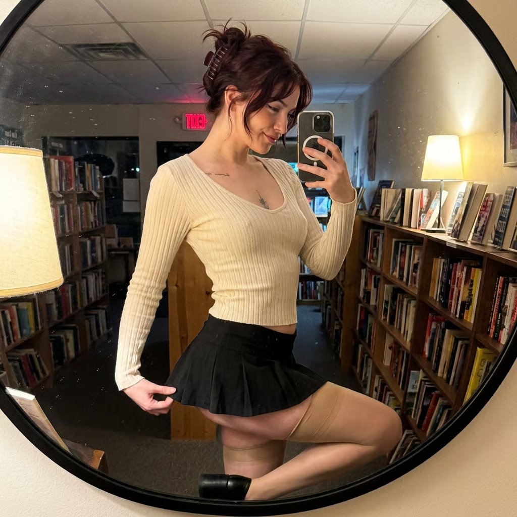Candid Curves in a Cozy Corner
