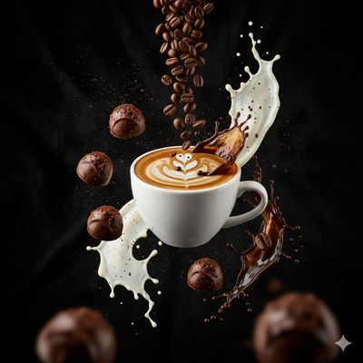A Feast for the Senses: Coffee & Chocolate in Mid-Air
