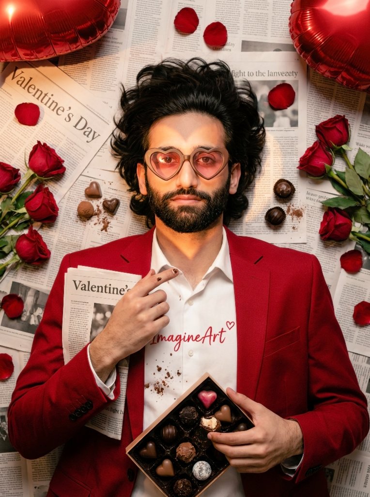 Valentine's Day Romance in Ultra-Realistic Detail