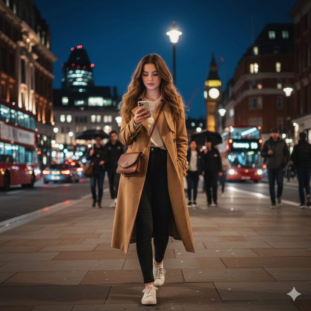 City Lights and Modern Vibes: A Night in London