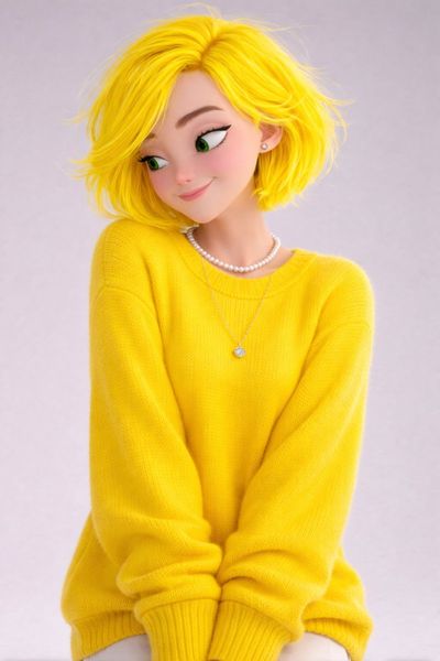 Neon Bob Dream in Pixar-Inspired 3D