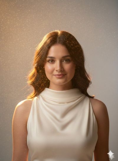 Elegant Serenity: A Fashion Portrait