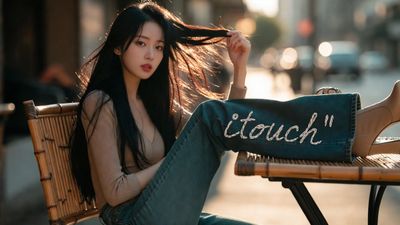Golden Hour Street Café Elegance