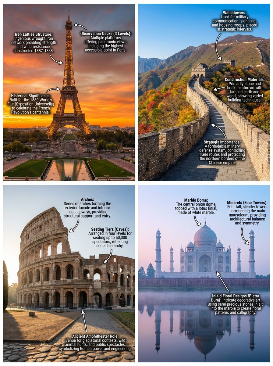 Unveiling Landmarks: A Journey Through Time and Architecture