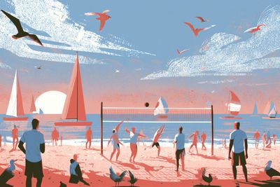 Sunset Serenity: A Coastal Dream