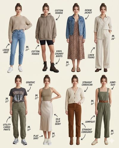 Eightfold Casual Elegance Collage