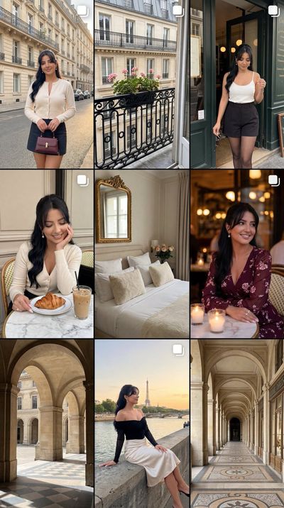 Parisian Elegance: A Summer Diary in Nine Frames