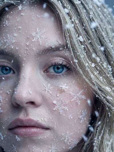 Frozen Beauty: Winter's Chill Captured in Extreme Detail