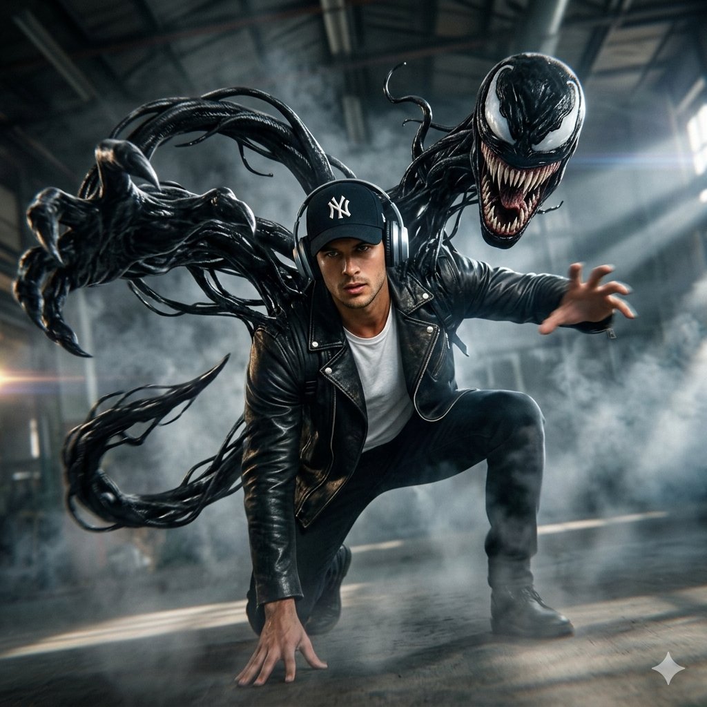 Symbiote Unleashed in Cinematic Action