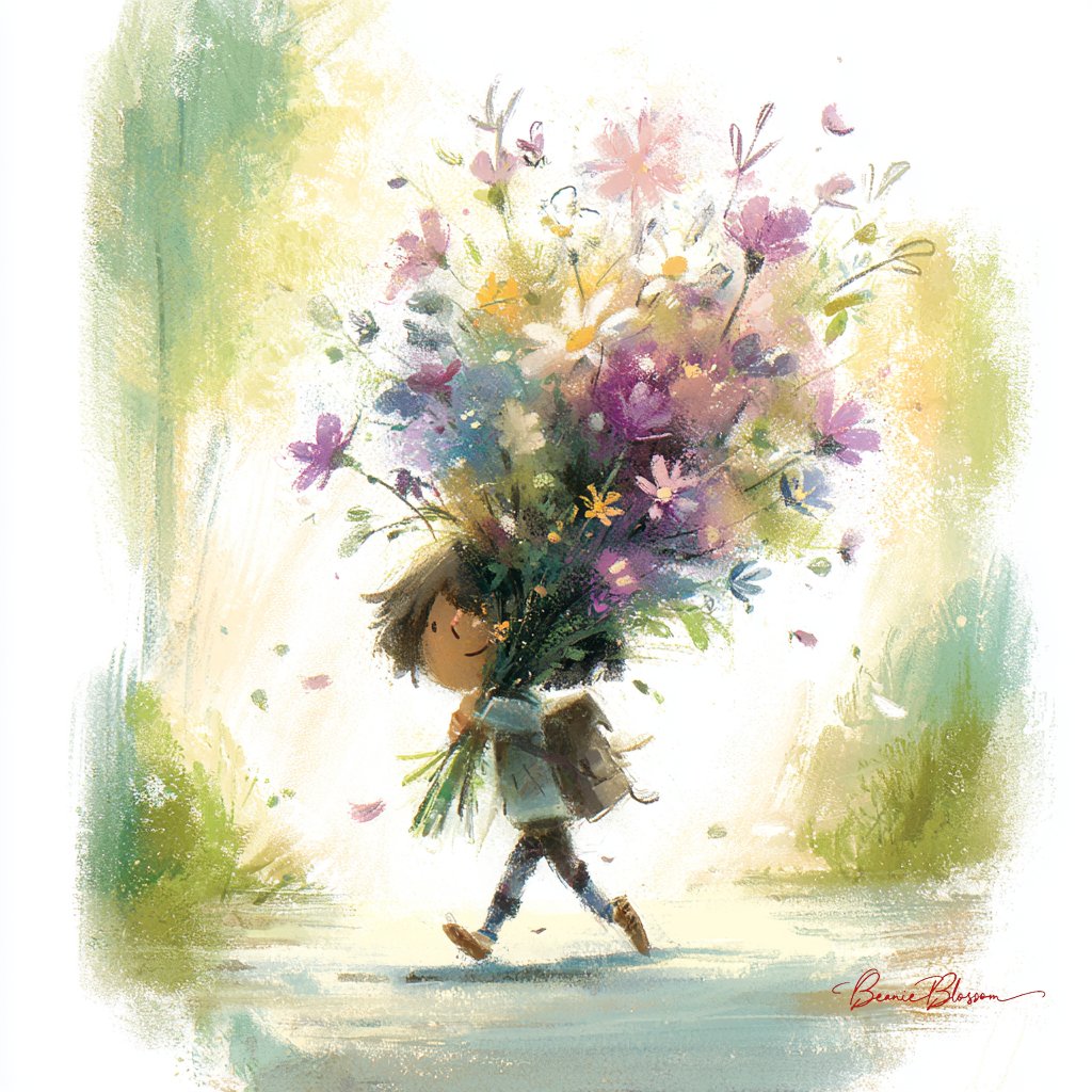 Tiny Hands, Towering Blooms