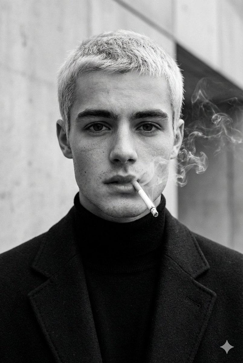 Monochrome Elegance: A Fashion Portrait