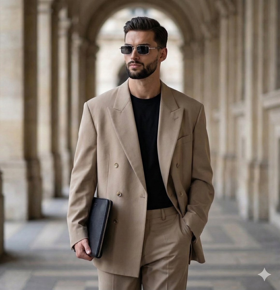 Confident Elegance in Urban Style