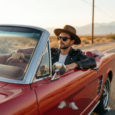 Retro Road Trip Elegance