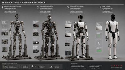Building the Future: Assembling Tesla's Optimus Robot