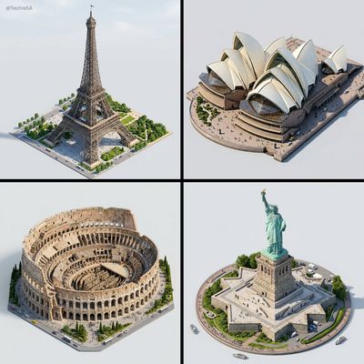 Building Icons in 3D: Nano Banana's Vision
