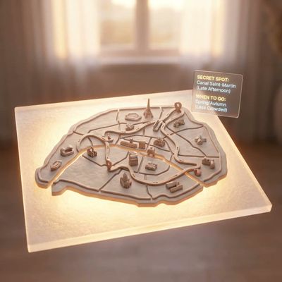 Paris Dream Vacation Itinerary Map With Local Secrets