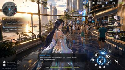 Futuristic Anime RPG: The Coastal City Adventure