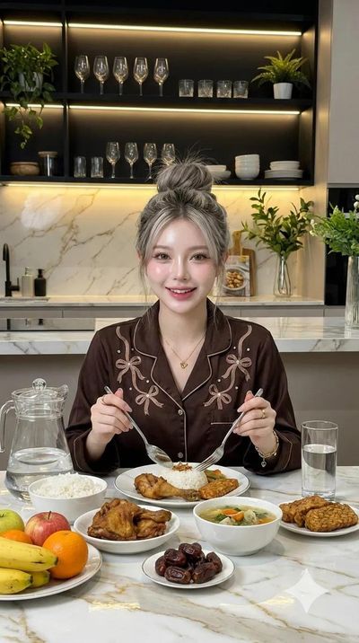 Sahur Serenity: A Luxurious Morning Portrait