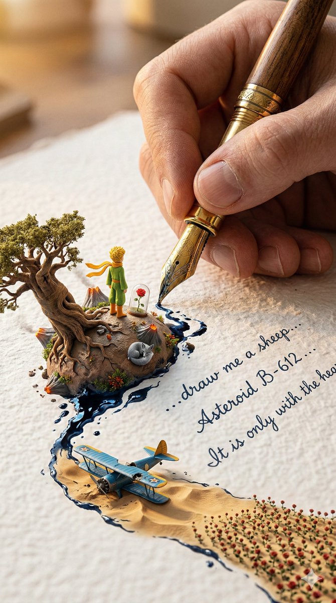 When Ink Becomes a Living World