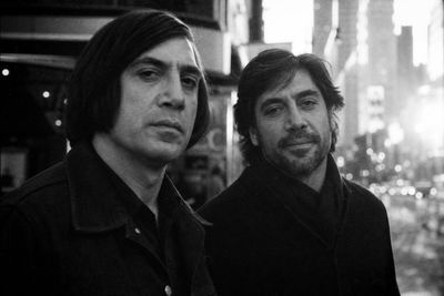 Shadows of New York: Chigurh and Bardem Unveiled