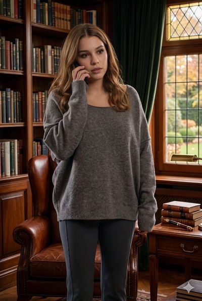Contemplation in a Timeless Library Setting