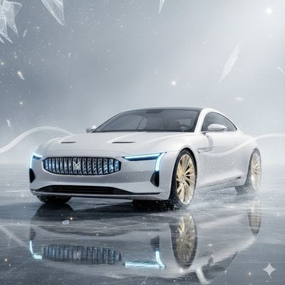 Frosted Elegance: The Arctic Élan Glacier Phantom