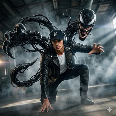 Symbiote Unleashed in Cinematic Action