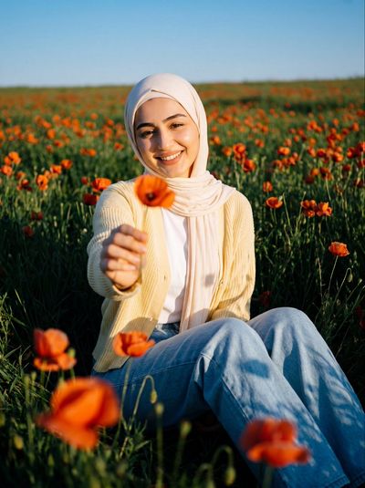 Serenity in a Sea of Poppies