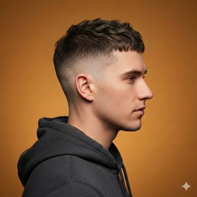 Sleek Side-Profile Haircut in Ultra-Realistic Detail