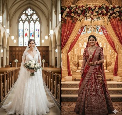 A Fusion of Cultures in Love's Radiance