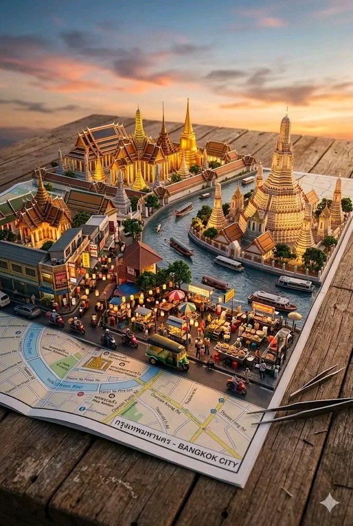 Transforming Paper into Miniature Cities