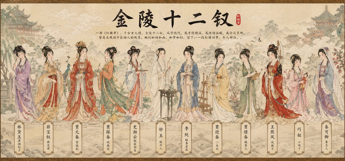 The Eight Immortals in Timeless Detail