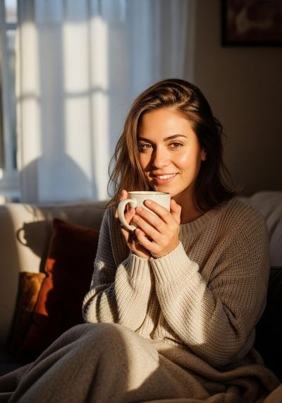 Serenity in Sunlight: A Cozy Moment
