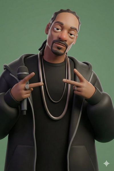 Chill Vibes: A Minimalist 3D Character