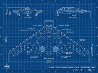 Engineering Clash: B2 Bomber vs. S-500 Blueprint Showdown