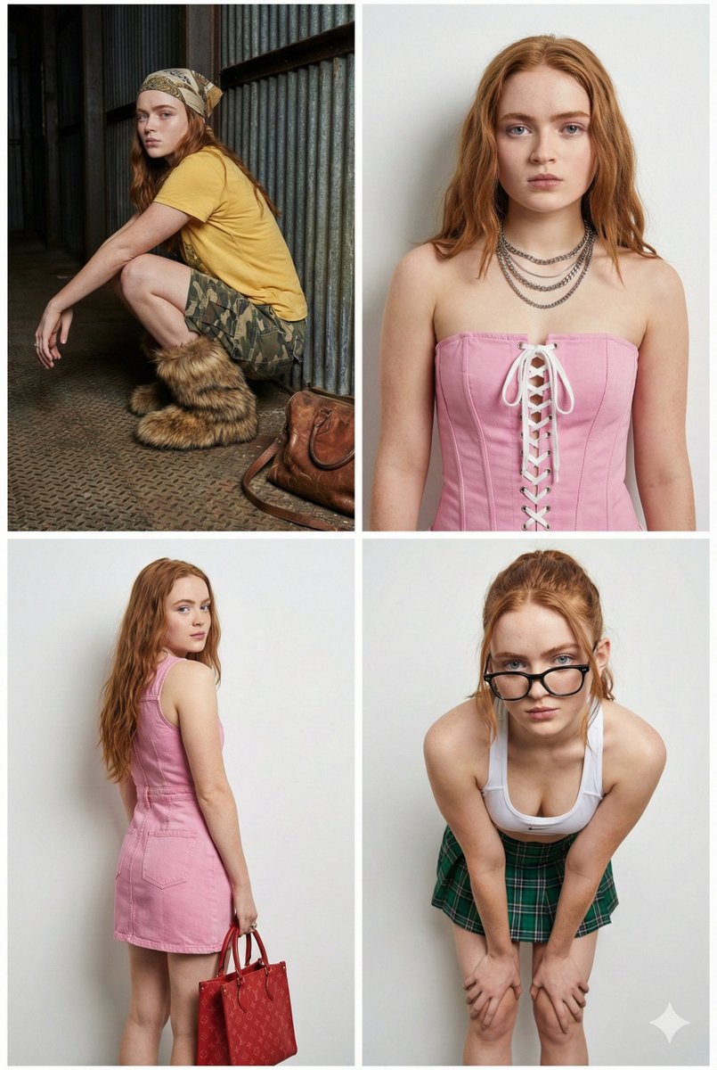 Sadie Sink in Four Distinct Styles: A Bold Fashion Journey