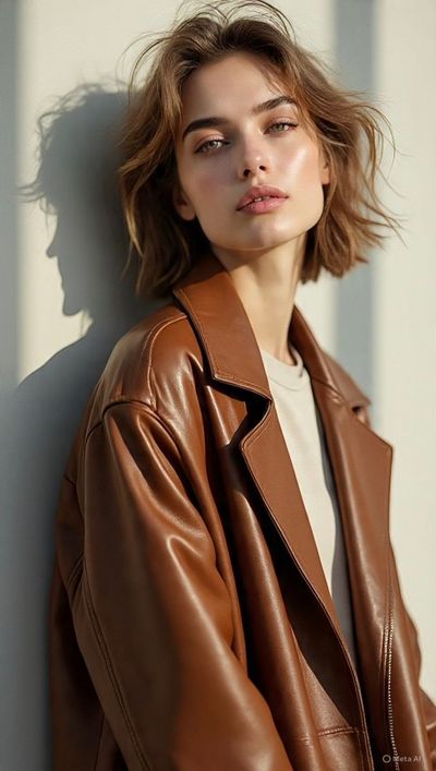 Golden Hour Elegance in Minimalist Fashion